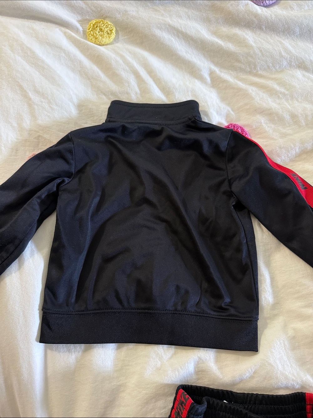 Nike Black and Red Kids Track Set - Picture 4 of 8